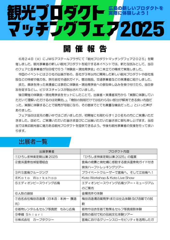 観光プロダクトマッチングフェア2025 開催報告01.jpg