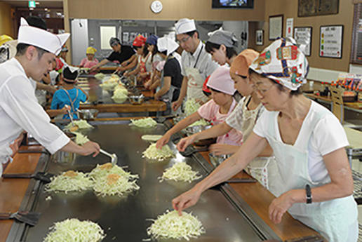 Otafuku Sauce. Wood Egg Okonomiyaki Museum